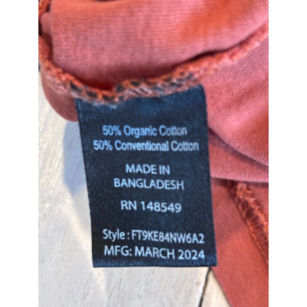 Free Planet Joshua Tree National Park Graphic Tee Rust Orange Small FT9KE84NW6A2 - Picture 5 of 13